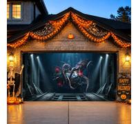 Housse de porte de garage géante Octopus Submarine Adventure Cinematic 397 | Thème aventure en mer profonde, décorations de porte de garage, exploration sous-marine, mystère nautique