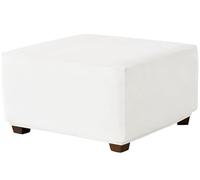 Housse de Pouf Carré 50x50/40x40/35x35/45x45/60x60cm Extensible Housse Ottomane,Housses de Repose-Pieds en Velours Doux pour Protéger Housse de Pouf avec Fond élastique ( Color : #3 , Size : 50x50cm/2
