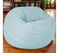 Housse De Pouf De Jeu Uniquement Velours Doux Épaissi Lavable Pas De Remplissage Tissu Extensible Couleur Unie Style Moderne Poufs pour Chambre Bureau Adolescents Adulte,D,105cm*65cm