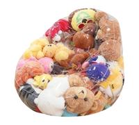 Housse De Pouf De Rangement Pour Animaux - Housse De Chaise Pouf Rembourrée En Peluche Transparente, Grande Capacité De 270 L, PVC Imperméable Et Facile À Nettoyer, Rangement De Jouets Pour Tout-petit