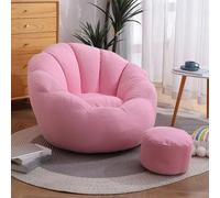 Housse de pouf en forme de tournesol pour jouets en peluche - Meuble confortable en coton pour chambre d'enfant et salon - Idéal pour ranger des jouets