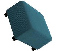 Housse de Pouf Extensible Housses de Pouf Tabouret de Pied carré Housses Extensibles Housse de Repose-Pieds Ottoman, Tissu Jacquard à Carreaux épais (Color : #11, Size : 60x60cm/24x24in)