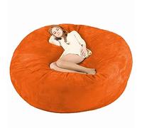 Housse de pouf géant de 2,1 m, housse de pouf en fourrure confortable pour ranger des jouets en peluche ou des textiles, des lits de pouf, housse de siège confortable (couleur : B)