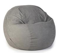 Housse de pouf moelleux - Housse de rechange pelucheuse pour ranger les jouets, lavable, idéale pour le salon et la chambre à coucher (rembourrage non inclus).