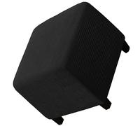 Housse de Pouf Ottomane Carrée 40x40/45x45/50x50 Extensible Housse de Protection pour Repose-Pieds En Jacquard Velours Doux Housse Tabouret de Rangement avec Fond Élastique ( Color : #4 , Size : 40x40