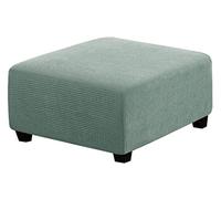 Housse de Pouf Ottomane Carrée 60x60/40x40/70x70/100x100 Extensible, Housses de Repose-Pieds en Jacquard Doux pour protéger Le Repose-Pieds, Housse de Pouf avec Fond élastique ( Color : #10 , Size : 3