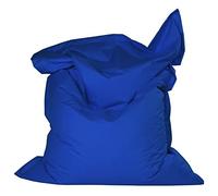 Housse de pouf rectangulaire flottante imperméable pour chaise longue et canapé-lit Bleu mer 140 x 180 cm Sans remplissage Accessoire élégant pour mobilier d'extérieur