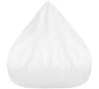 Housse de Pouf sans Garniture, Doublure de Canapé Paresseux Blanche en Mesh