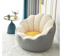 Housse de pouf sans rembourrage, housse de canapé à dossier haut pour chambre à coucher, motif floral, housse de pouf pour salon ou dortoir d'étudiant