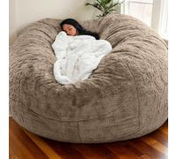 Housse De Pouf Velours Moderne Housse De Fauteuil Poire Adulte Ado Doux Épais Lavable sans Remplissage Zip Rangement Peluches Chambre Salon Bureau Patio,B,180 * 90cm