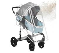 Housse de poussette imperméable, protection contre les intempéries pour