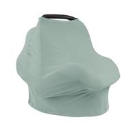 Housse de poussette pour le soleil, housse d'auvent de siège d'auto - Couverture d'allaitement respirante et privée pour les mères - Auvent coupe-vent, protection contre le froid, couverture multi-usa