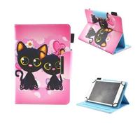 Housse de Protection 10.1'' pour Tablette Archos T101 4G-T101X 4G-Oxygen 101s-Core 101 3G V2-Access 101 Wifi,Double Cats