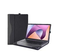 Housse de protection 2 en 1 pour ordinateur portable Lenovo IdeaPad Flex 5 14ALC7 14IAU7 14IRU8 14ABR8 14ABR8 2023 avec porte-stylo et trou de dissipation de la chaleur (gris foncé)