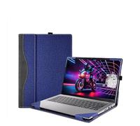 Housse de protection 2 en 1 pour ordinateur portable Lenovo Yoga 7 14 pouces 14AHP9/14IML9 [ne convient pas pour la série Yoga Pro 7] - Housse de protection avec porte-stylo (bleu foncé)