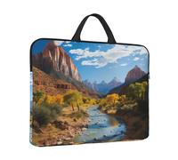 Housse de protection à 360° pour ordinateur portable 14" Zion National Park Housse de transport avec poignée