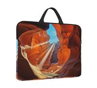 Housse de protection à 360° pour ordinateur portable de 14 pouces, housse de transport pour ordinateur portable Antelope Canyon avec poignée