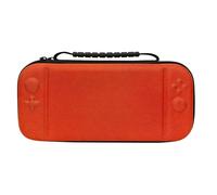Housse de protection Alpha Omega Players Hard-Shell pour Nintendo Switch 2 orange et bleu, poche filet et rangement 10 jeux