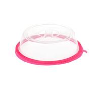 Housse de protection anti-adhésive en silicone extensible pour four à micro-ondes - Transparent - Petite taille