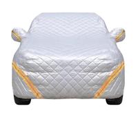 Housse de Protection Anti-grêle Compatible avec Toyota HiLux 2019 Double Cabine 2018 - Protection Tous Temps avec Bandes réfléchissantes | Résistante au Vent, à la Neige, à la Pluie et aux UV(Silver)