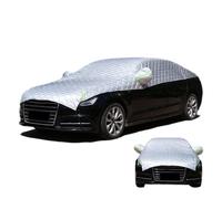 Housse de Protection Anti-grêle pour MG 6 Plus Bâche Voiture Exterieur Demi-Housse de Voiture Étanche UV Neige Poussière Doublure en Coton Respirant(Color:Argenté,Size:pour MG 6 Plus)