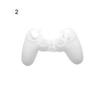 Housse de protection anti-poussière en silicone blanc 2021 pour manette Playstation 4 PS4