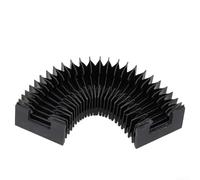 Housse de protection anti-poussière en tissu pour rail de guidage linéaire HGR20, soufflet télescopique flexible pour machines CNC et outils de fraisage, résistant à l'huile et à l'eau avec une grande