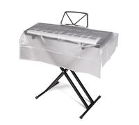 Housse de protection anti-poussière for clavier de piano 61/76/88 touches, transparente, anti-salissure, avec fermeture éclair, étanche for clavier électrique/électronique(61keys)