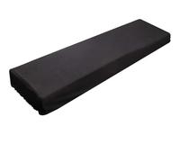 Housse de protection anti-poussière for piano numérique 61/76 touches 88, noire, étanche, avec fermeture rétractable pour clavier électronique(88key)