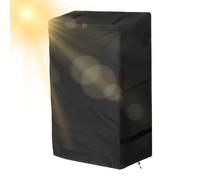 Housse de protection anti-poussière pour boîte à outils - 54,6 x 45 x 70,1 cm - Couverture de protection enroulable pour armoires et chariots à outils - Couverture Oxford 420D robuste - Noir - Garage