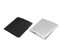 Housse de protection anti-poussière pour bureau et maison - 45 x 45 x 30 cm - Compatible avec la plupart des imprimantes et photocopieurs - Fabriquée en Oxford Fab 210D - Argenté