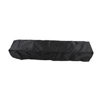 Housse de protection anti-poussière pour clavier de piano, imperméable, respirante, extensible, noire, pour 61 touches, piano numérique, orgue électronique, matériau en polyester