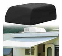 Housse de protection anti-poussière pour climatiseur, remorque de camping-car, accessoires de toit en tissu Oxford 420D, imperméable, noir, 80 x 80 x 38 cm