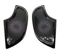 Housse de protection anti-poussière pour grille d'aération de tableau de bord pour Mercedes W222 Classe S S320 2014-2020, cadre décoratif en acier inoxydable, protection anti-poussière pour prise de