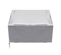 Housse de protection anti-poussière pour imprimantes Epson Workforce pour imprimantes HP OfficeJet Pro, en polyester imperméable, antistatique, lavable en machine, accessoires anti-poussière (argenté