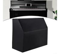 Housse de protection anti-poussière pour piano droit conçue avec une enveloppe complète et un tissu Oxford imperméable pour une durabilité et une résistance à la poussière améliorées (210D)
