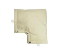 Housse de protection anti-refoulement pour robinet d'extérieur, sac de protection pour arroseur d'hiver avec doublure en feuille d'aluminium, protection contre le gel pour tuyau résistant aux