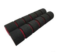 Housse de protection anti-vibrations pour vélo en éponge Rouge/noir
