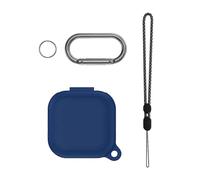 Housse de protection antichoc bleue pour écouteurs EchoBuds 3e génération, anti-poussière et lavable.