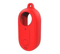 Housse de protection antichoc en silicone lavable et imperméable pour caméra d'action 360 Go 3 - Coque de protection anti-chute - Couleur unie