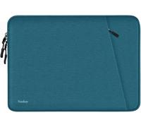 Housse de Protection Antichoc pour Ordinateur Portable 13,3", avec Poche pour Accessoires, Compatible avec MacBook Air/Pro 13-13,3", MacBook Pro 14", Cyan