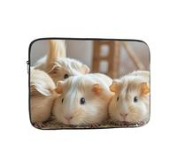 Housse de protection antichoc pour ordinateur portable 13" Motif cochons d'Inde