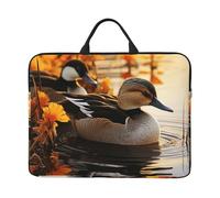 Housse de protection antichoc pour ordinateur portable 14" Duck by the lake