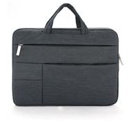 Housse de protection antichoc pour ordinateur portable avec poche avant Le noir L Noir