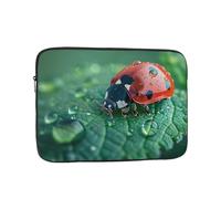 Housse de protection antichoc pour ordinateur portable de 10" Motif coccinelle Noir