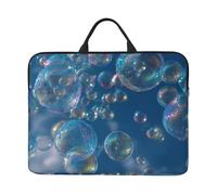 Housse de protection antichoc pour ordinateur portable de 14 pouces Motif bulles ciel bleu