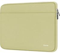 Housse de Protection Antichoc pour Ordinateur Portable de 15,6", avec Poche pour Accessoires, HP, ASUS, Dell, Lenovo, Acer 15,6", Blanc cassé