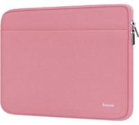 Housse de Protection Antichoc pour Ordinateur Portable de 15,6" avec Poche pour Accessoires, HP, ASUS, Dell, Lenovo, Acer de 15,6", Rose