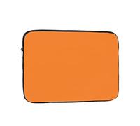 Housse de protection antichoc pour ordinateur portable de 17 pouces, orange brûlé, pour voyage d'affaires, voyage, école, bureau, pour un usage quotidien.