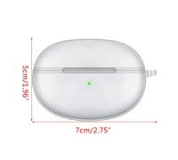 Housse de Protection antichoc transparente pour écouteurs Lenovo LivePods LP5 /LP40 Pr, étanche, étui de Protection pour écouteurs, manchon antidérapant